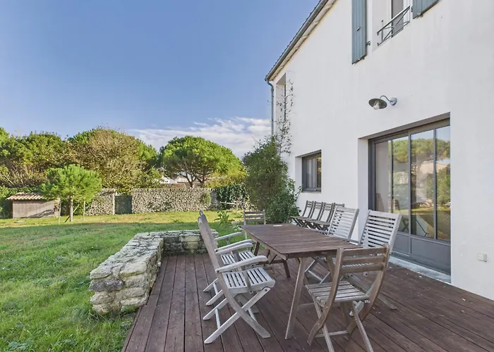 400m De La Plage, Jardin, Maison Pour 8 Сasa de vacaciones *