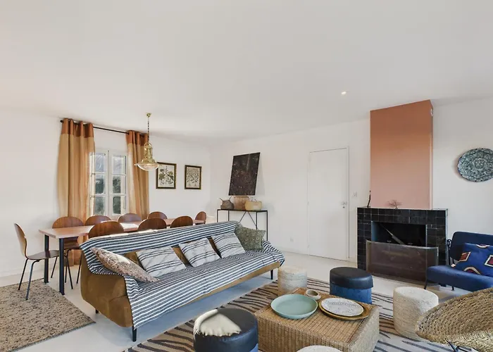 400m De La Plage, Jardin, Maison Pour 8 Сasa de vacaciones Saint-Clément-des-Baleines